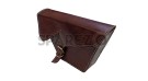 Royal Enfield GT and Interceptor 650 Side Panel Bag Genuine Leather Cherry Brown - SPAREZO